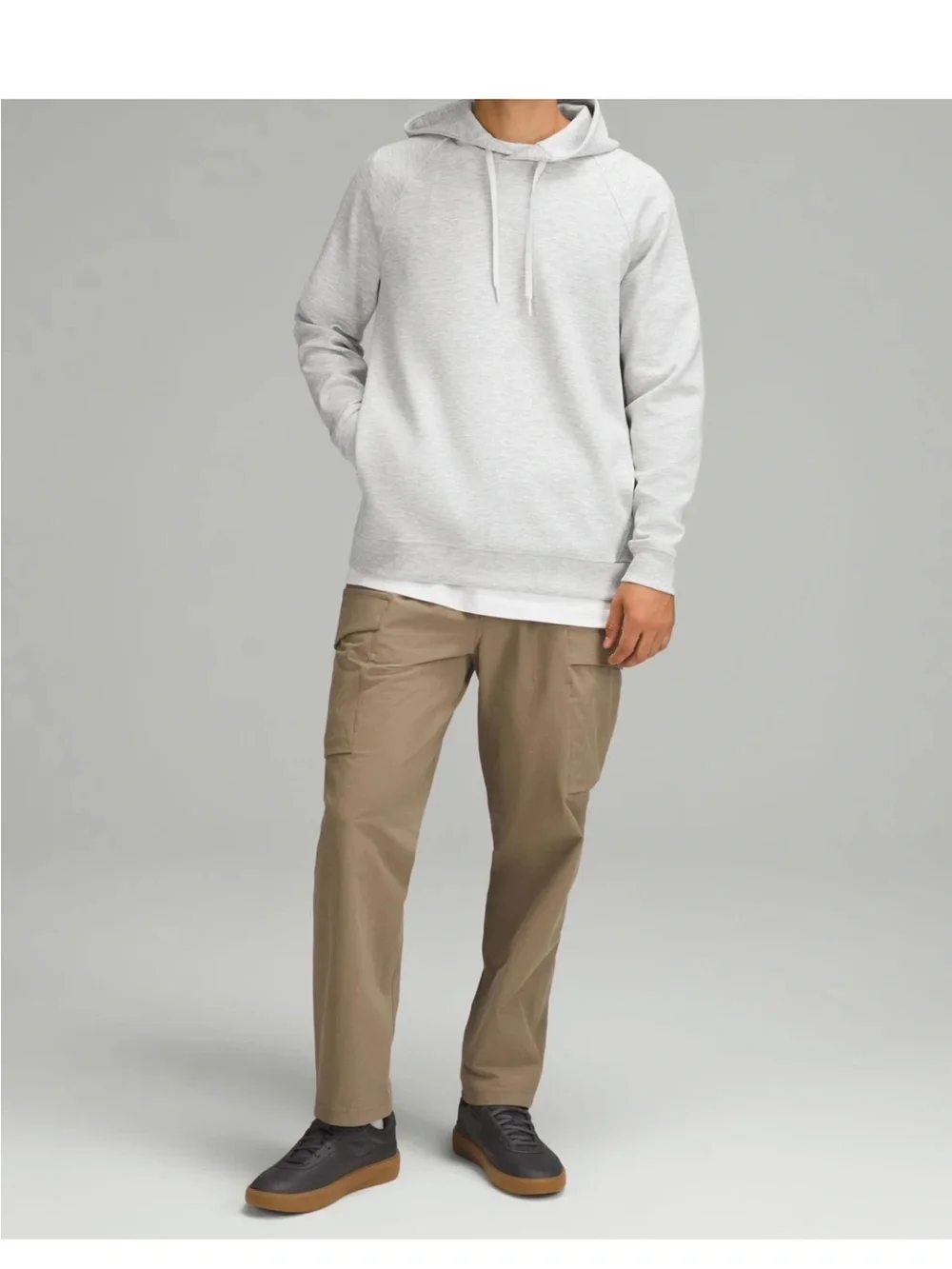 Lululemon Smooth spacer classic fit pullover - light grey - Picture 2 of 6